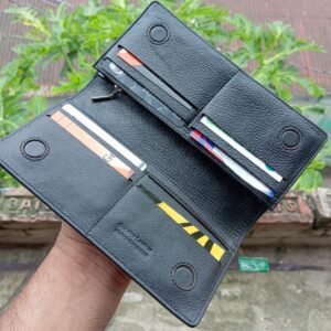 Japan Leather Premium Wallet - Black Color
